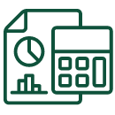 Tax planning document icon